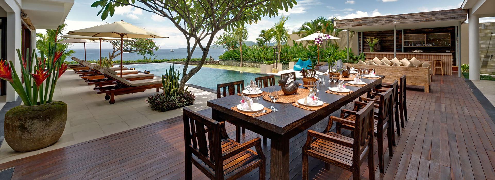 Villa Asada - Outdoor dining area