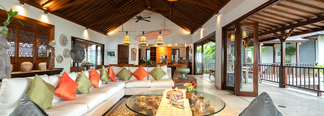 Villa Asada - Indoor living area